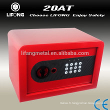 Cheaper small colorful fashion steel safety safe box with electronic lock system